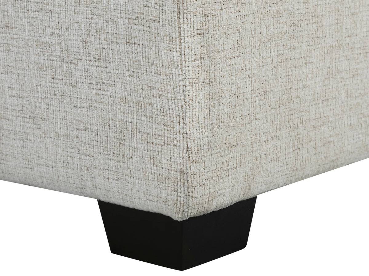 Nixon Fabric 6 Piece Modular Sectional Set - Cream
