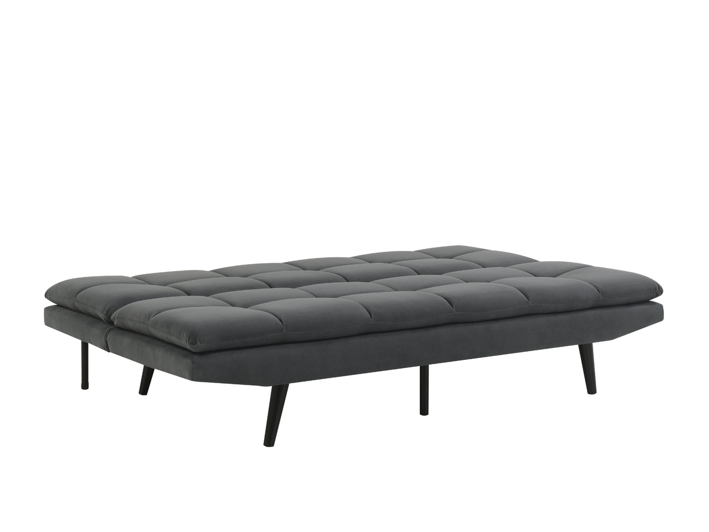 Jaden Convertible Fabric Sofa - Dark Gray