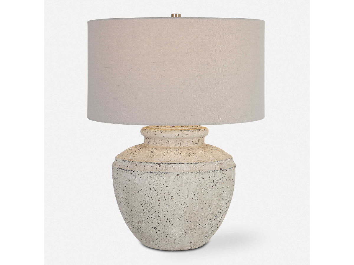 Abbyson Home Alouette Aged Stone Table Lamp
