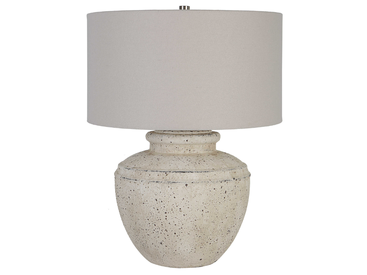 Abbyson Home Alouette Aged Stone Table Lamp