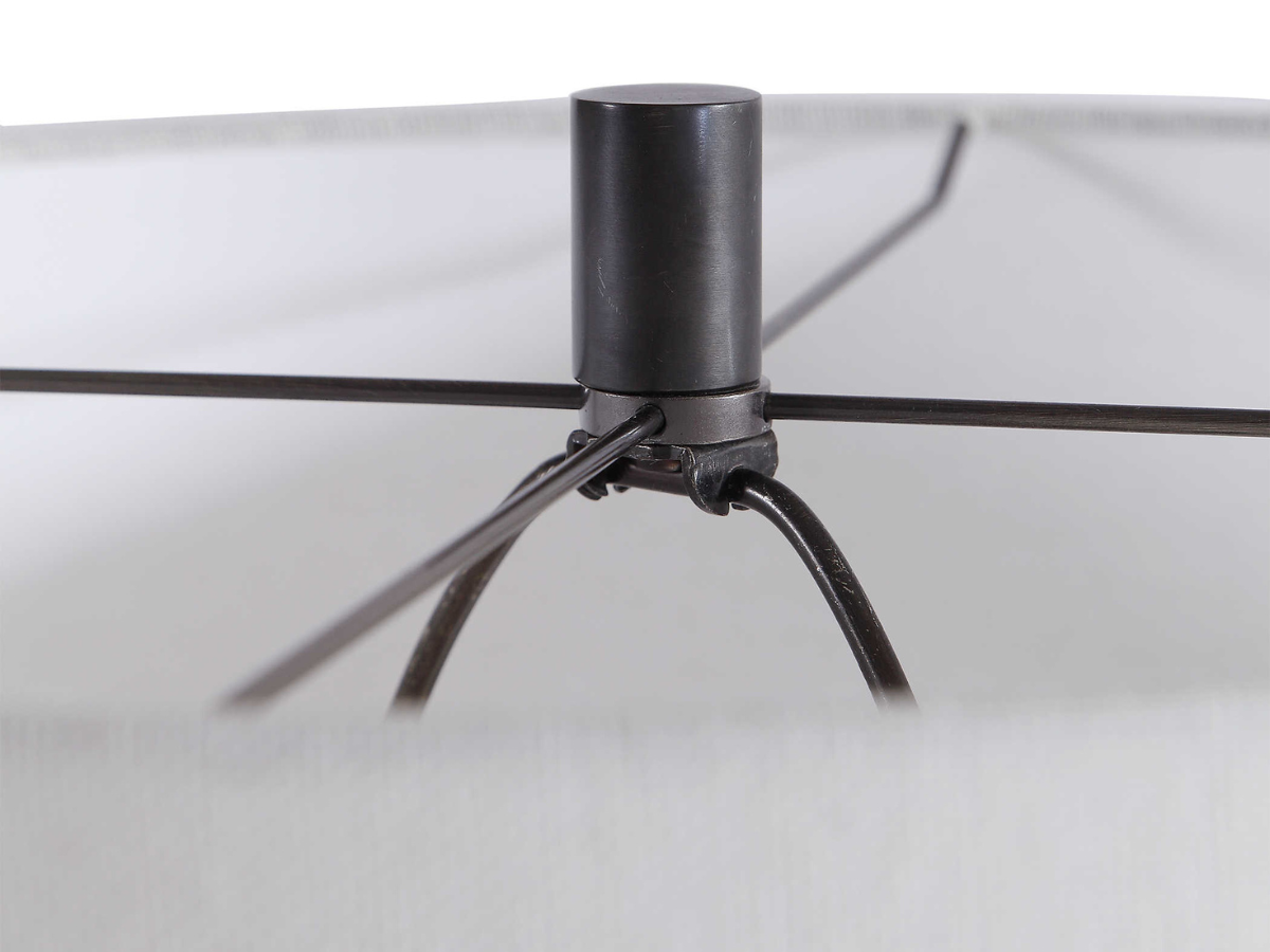 Abbyson Home Alta Rust Black Table Lamp