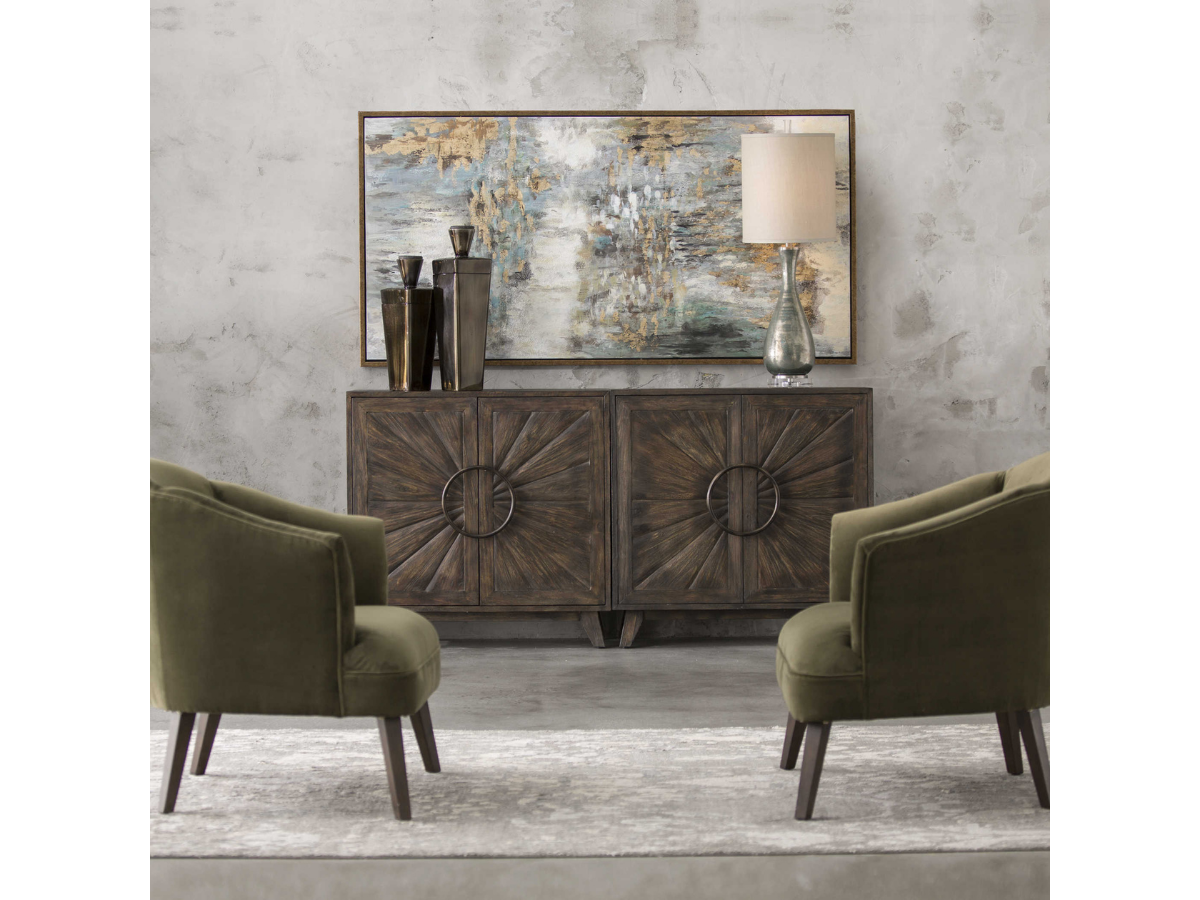 Abbyson Home Bacchus Abstract Art