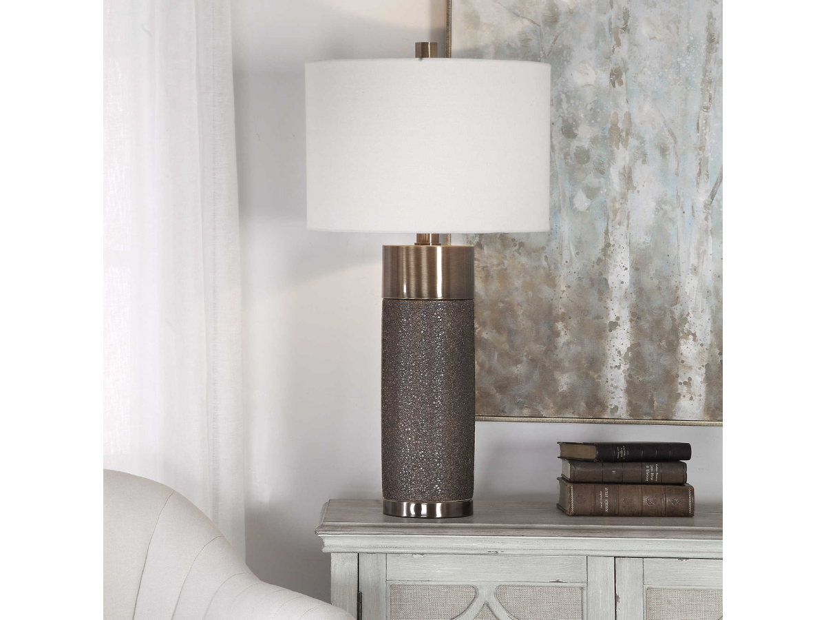 Abbyson Home Brant Bronze Table Lamp