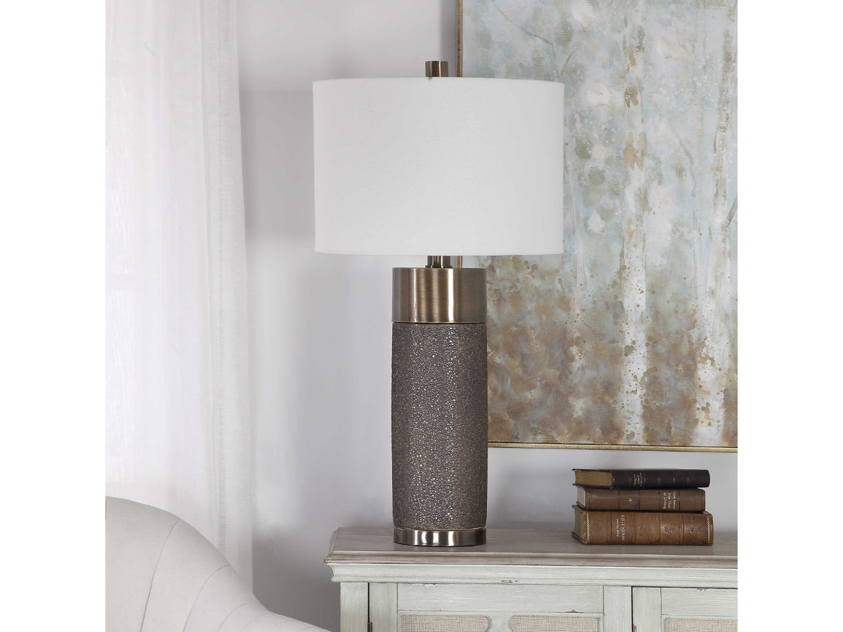 Abbyson Home Brant Bronze Table Lamp
