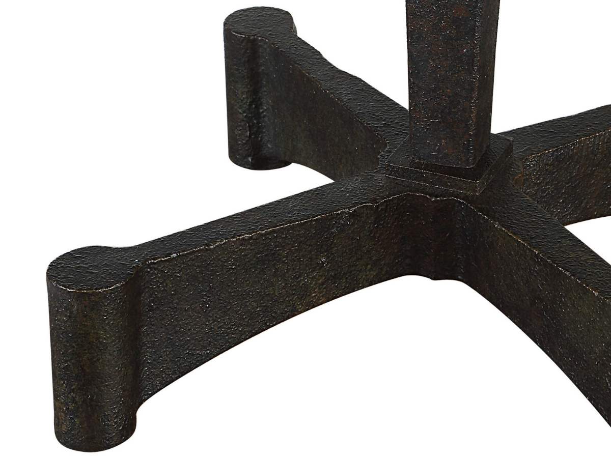 Abbyson Home Caelan Rust Metal Table Lamp