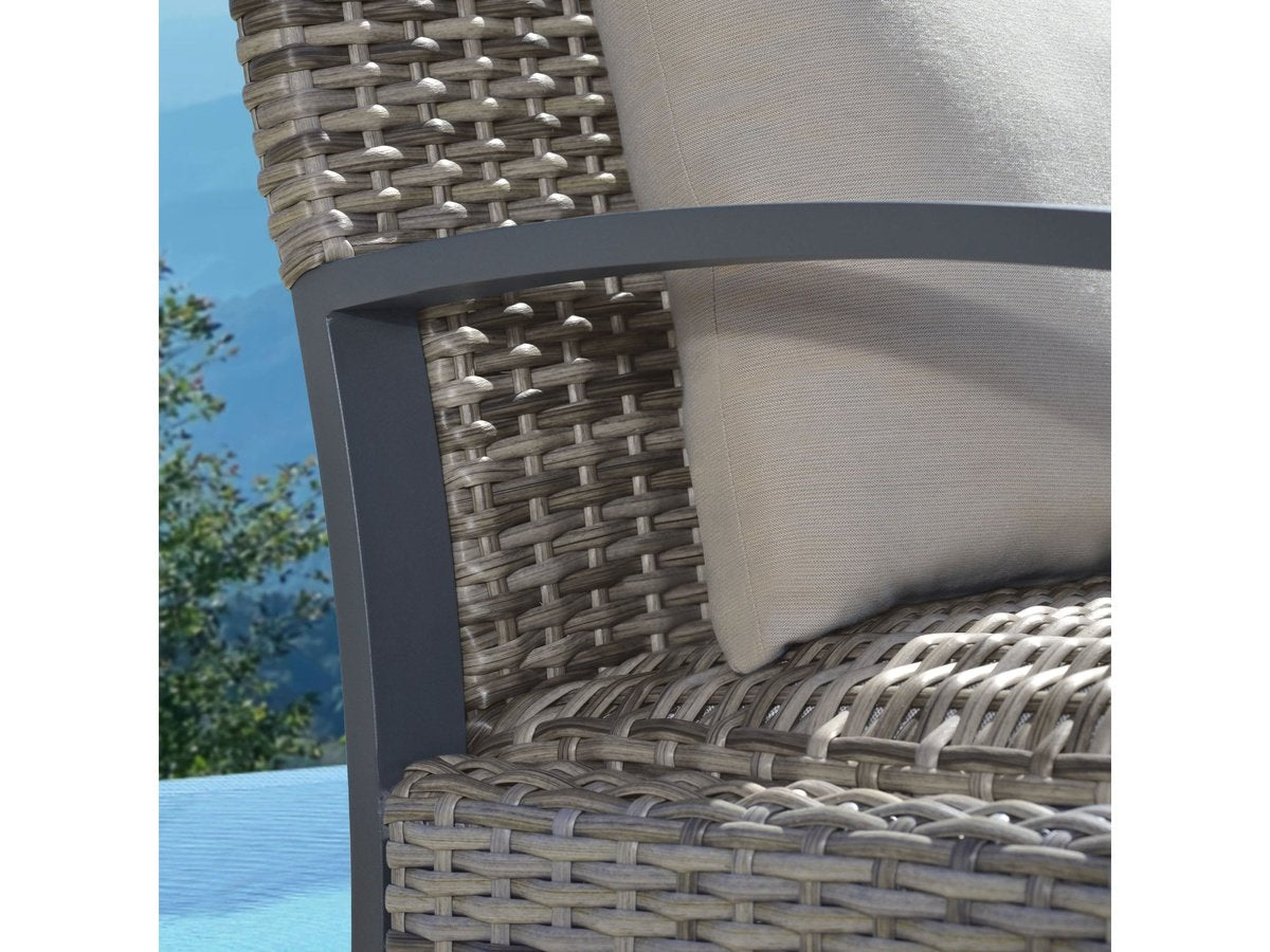 Corbin Dining Armchair with Cushion (2-pack) - Beige