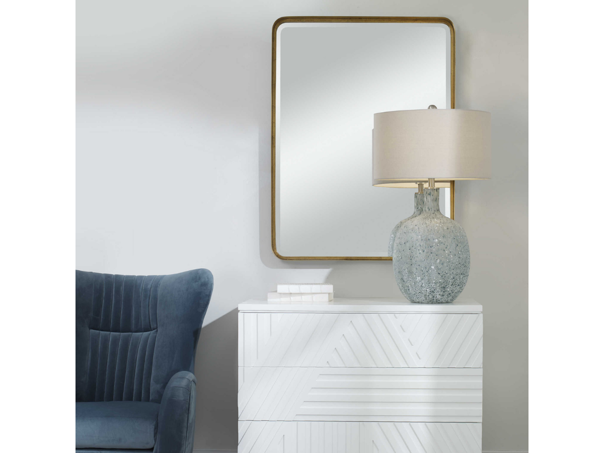Abbyson Home Cordelia Gold Large Mirror