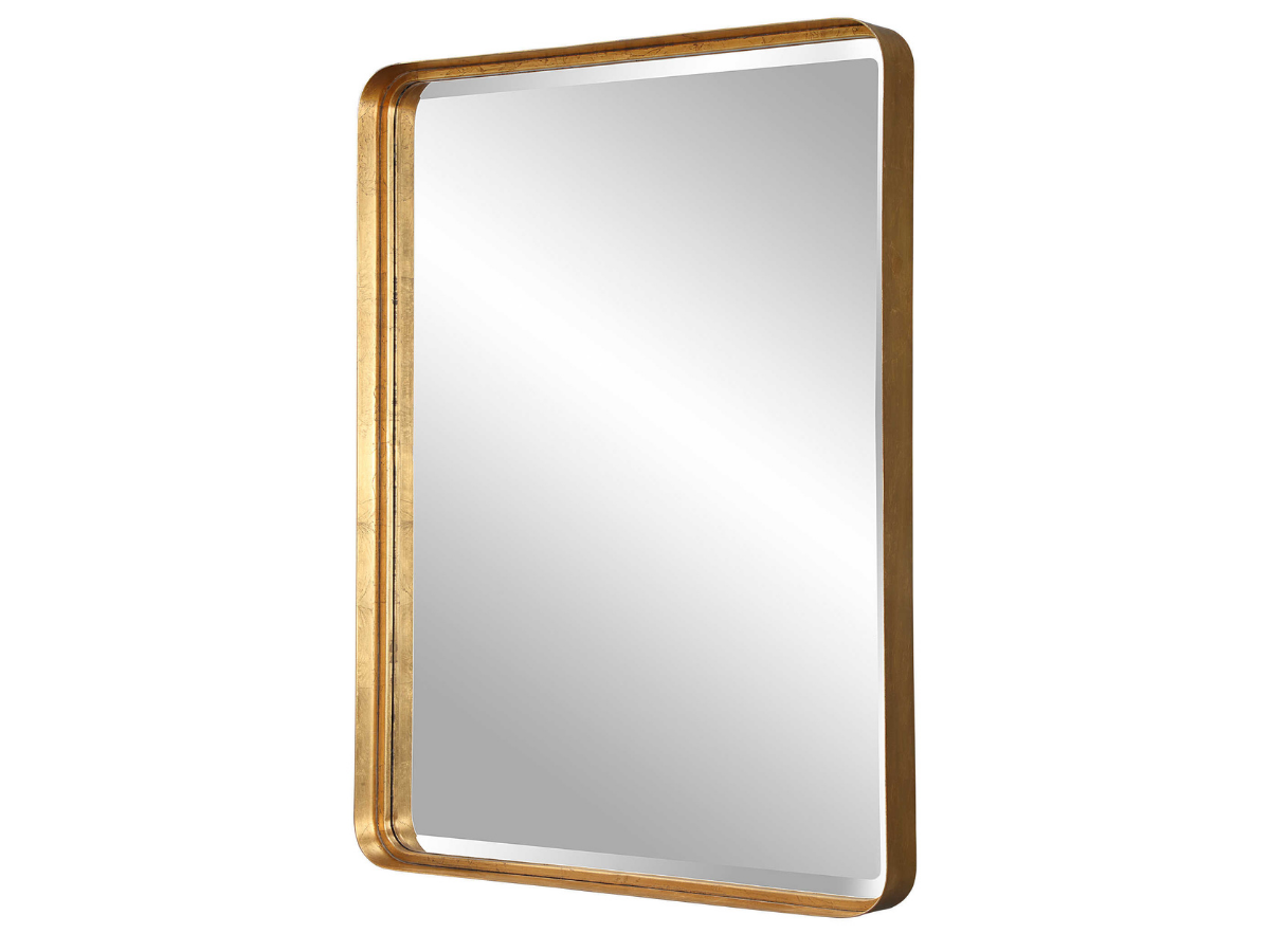 Abbyson Home Cordelia Gold Large Mirror