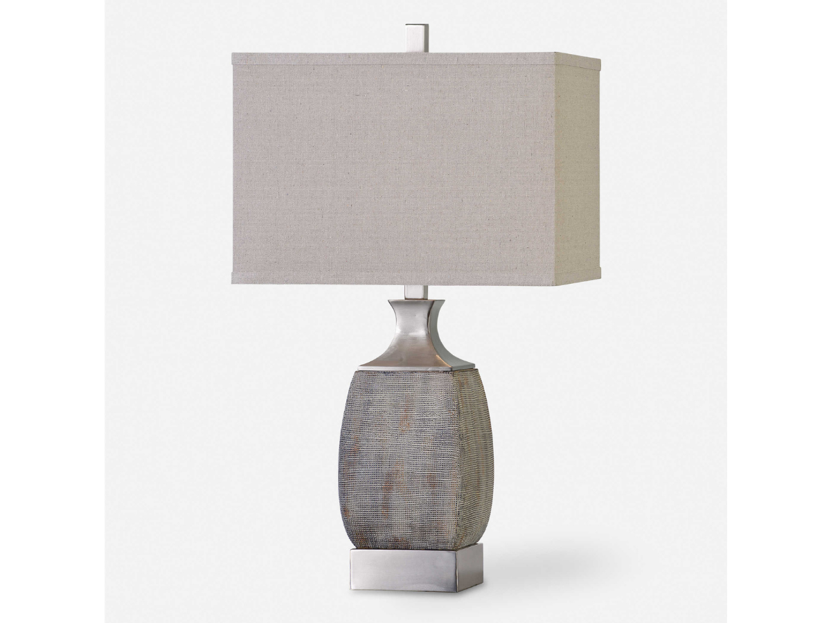 Abbyson Home Craft Rust Bronze Table Lamp