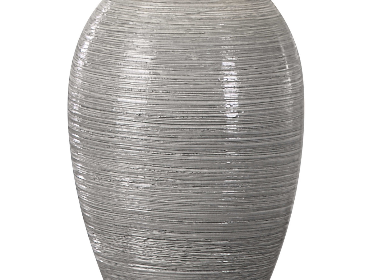 Abbyson Home Diana Gray Textured Table Lamp