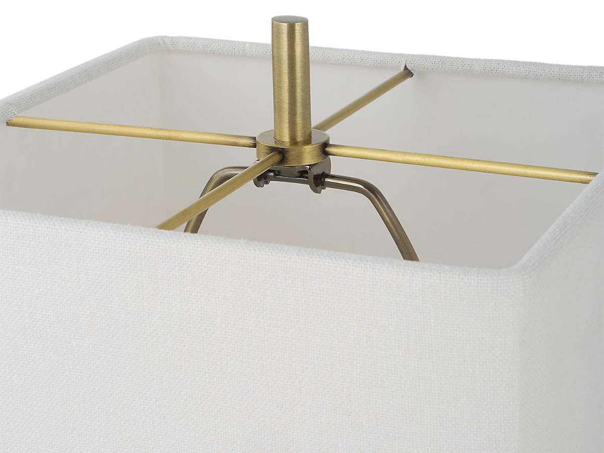 Abbyson Home Esme Brass Buffet Lamp