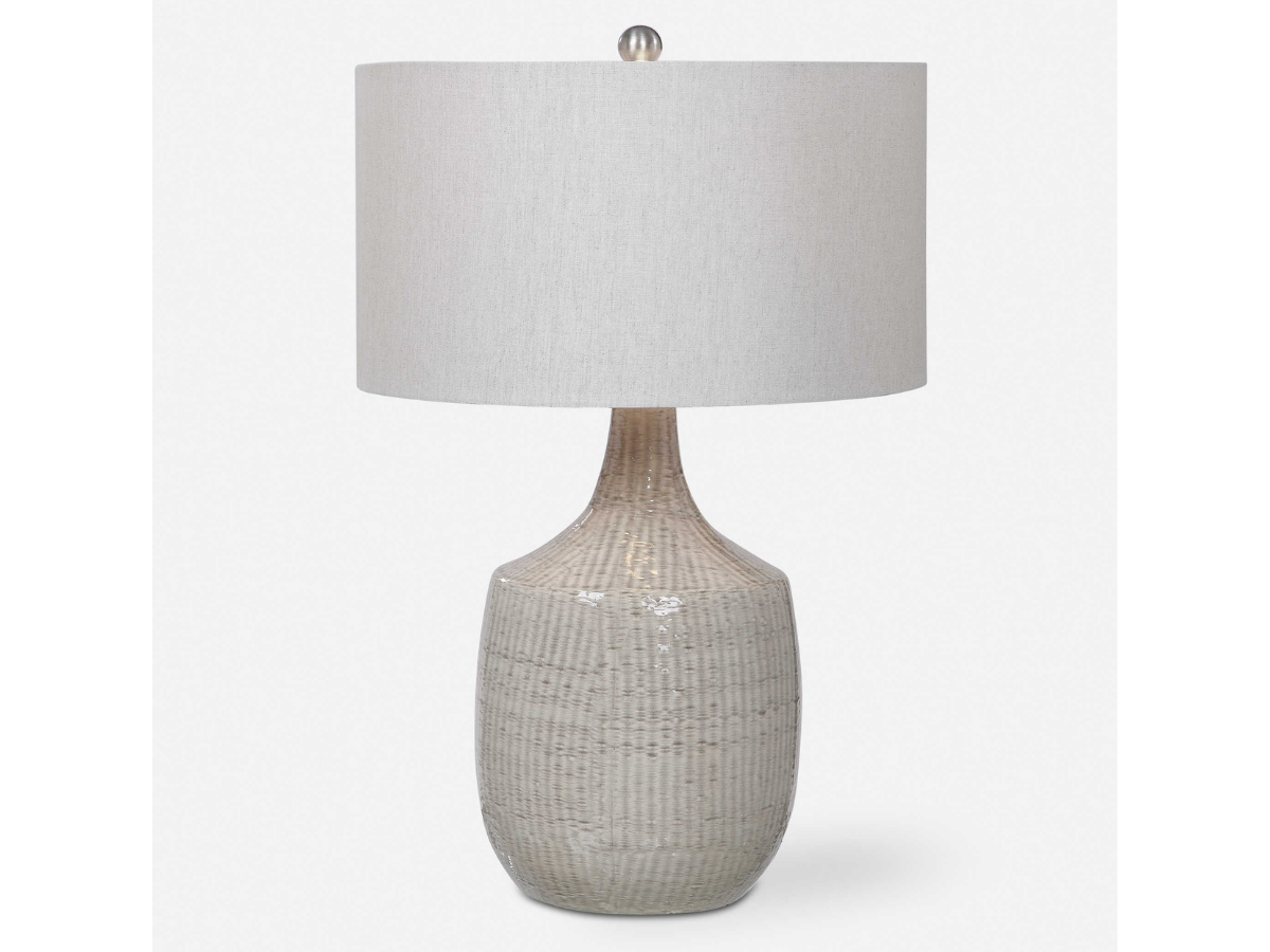 Abbyson Home Flynne Gray Table Lamp