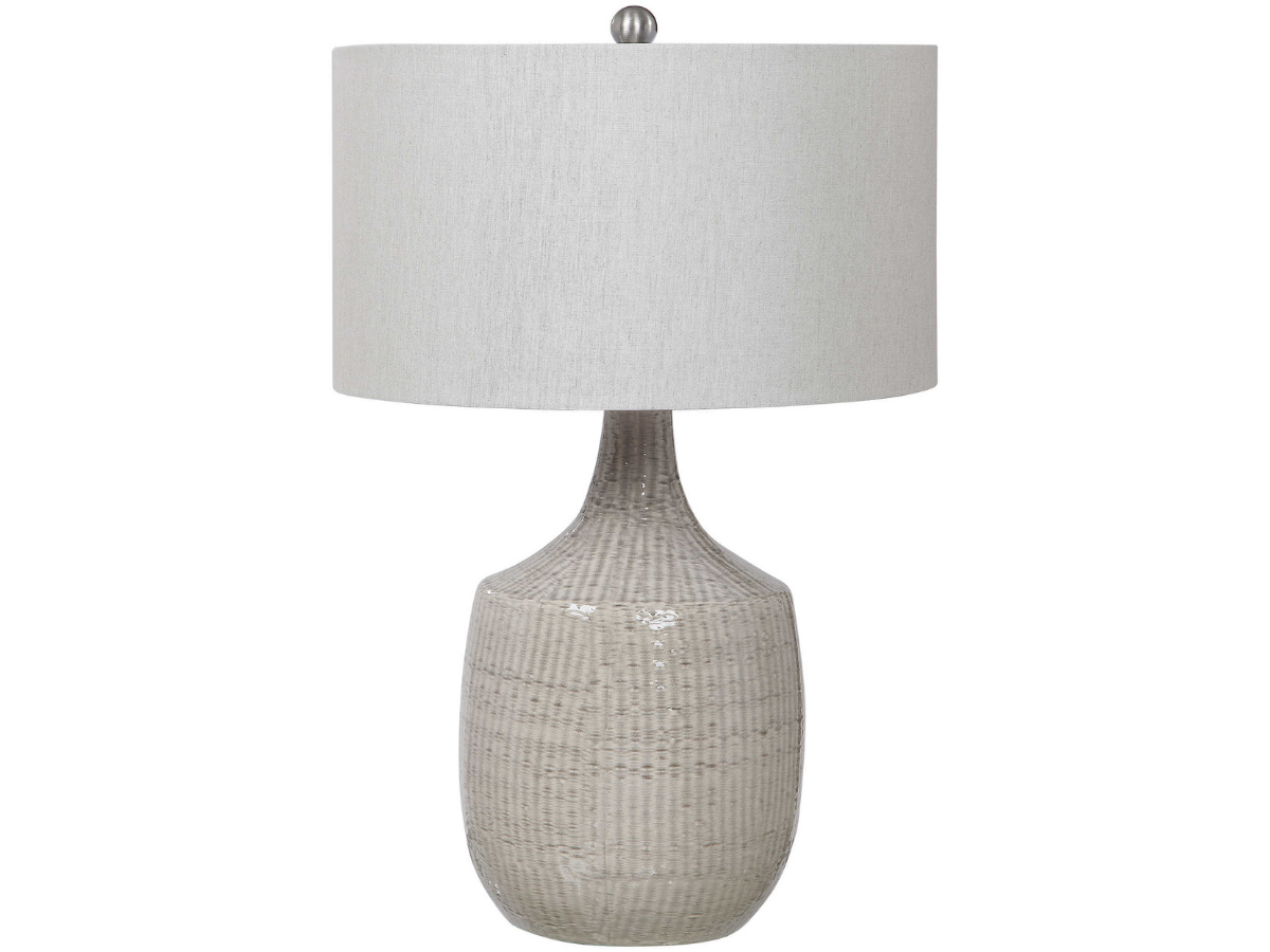Abbyson Home Flynne Gray Table Lamp