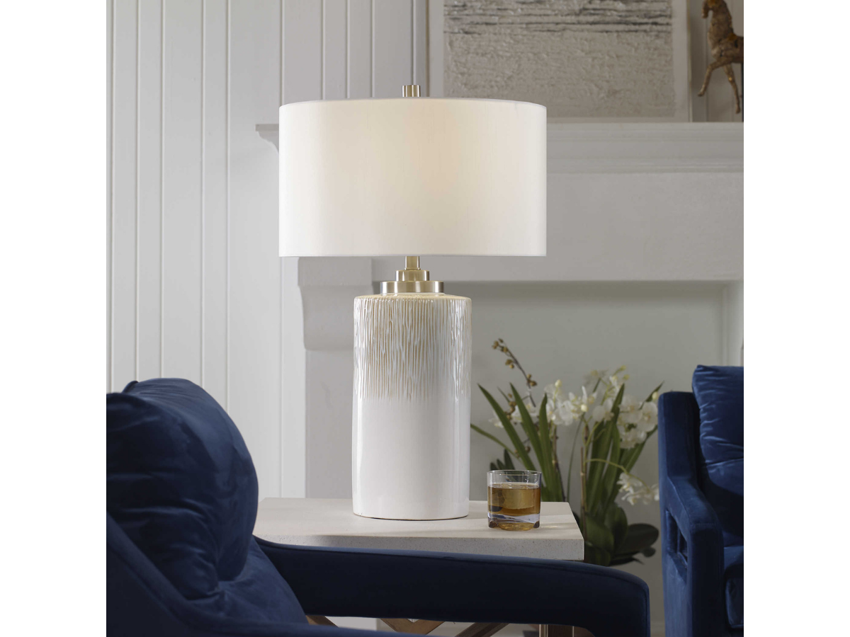 Abbyson Home Galen Cylinder Table Lamp