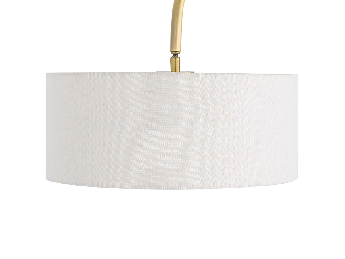 Abbyson Home Huxley Brass Arch Floor Lamp