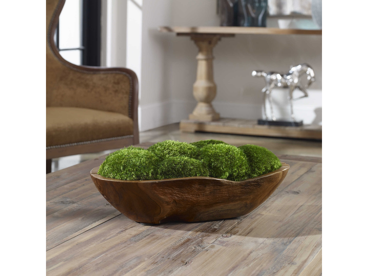 Abbyson Home Kinjal Moss Centerpiece