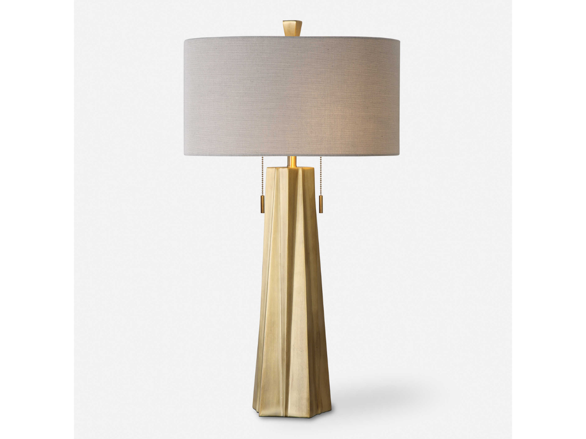 Abbyson Home Marilou Gold Table Lamp