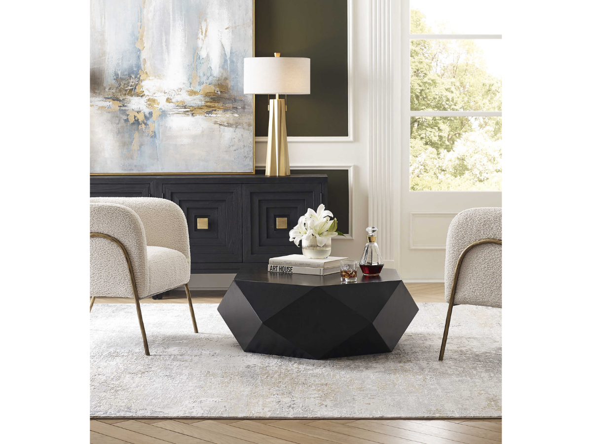 Abbyson Home Marilou Gold Table Lamp