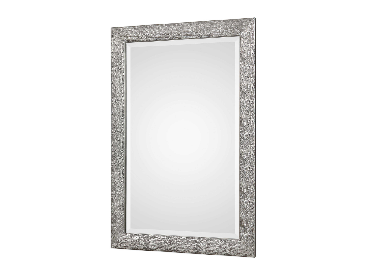 Abbyson Home Melusina Metallic Silver Mirror