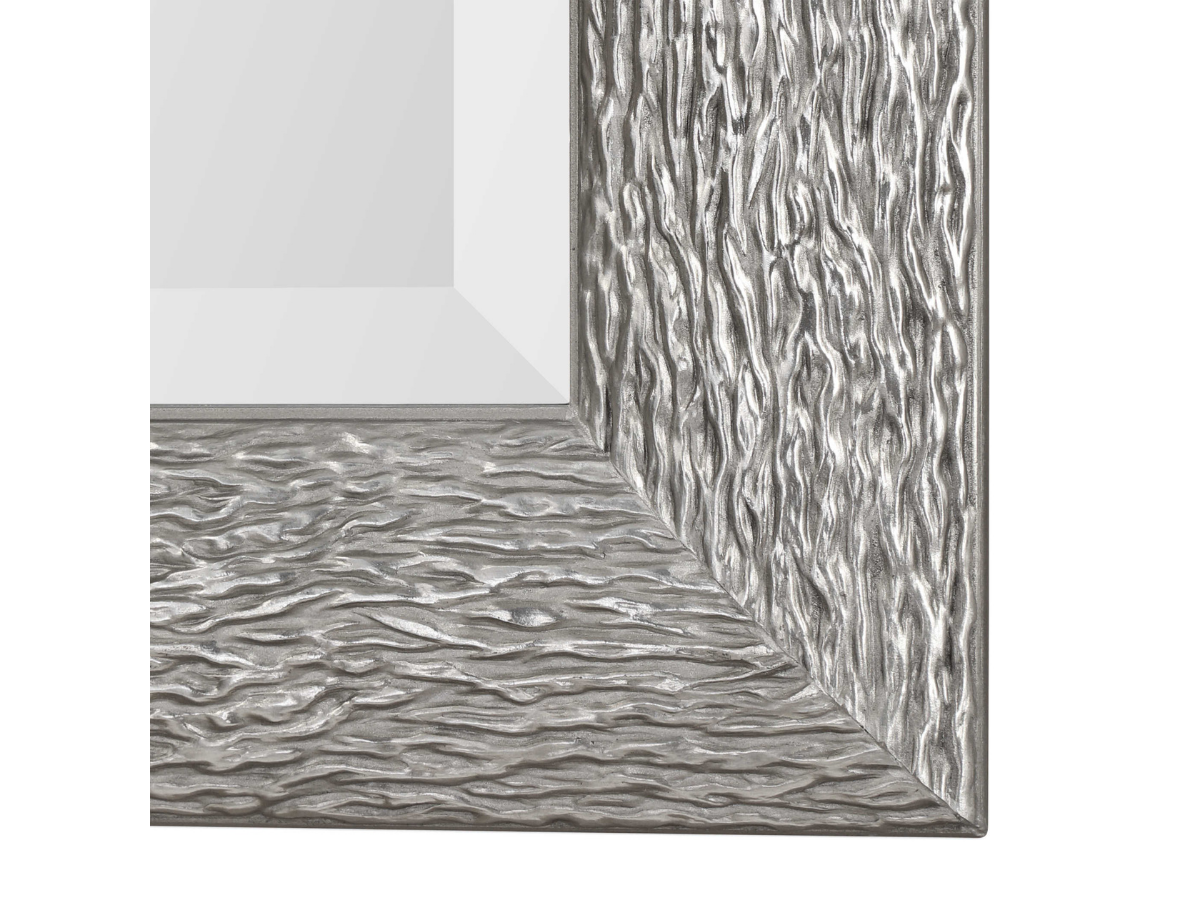 Abbyson Home Melusina Metallic Silver Mirror