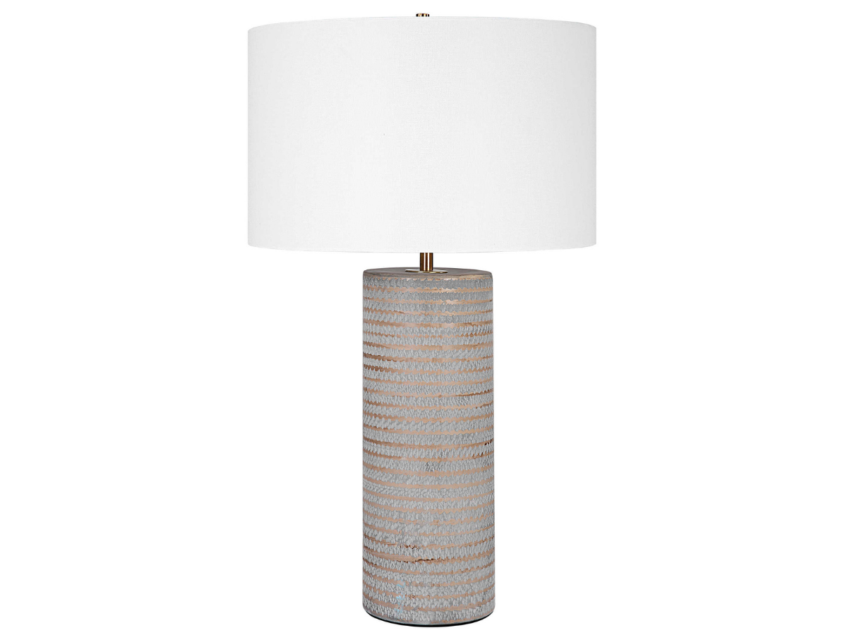 Abbyson Home Mona Gray Table Lamp