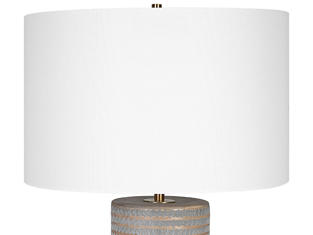 Abbyson Home Mona Gray Table Lamp