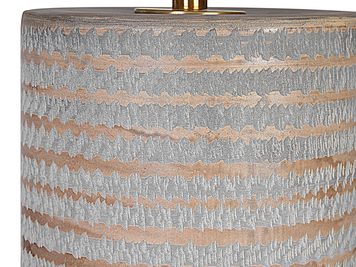 Abbyson Home Mona Gray Table Lamp