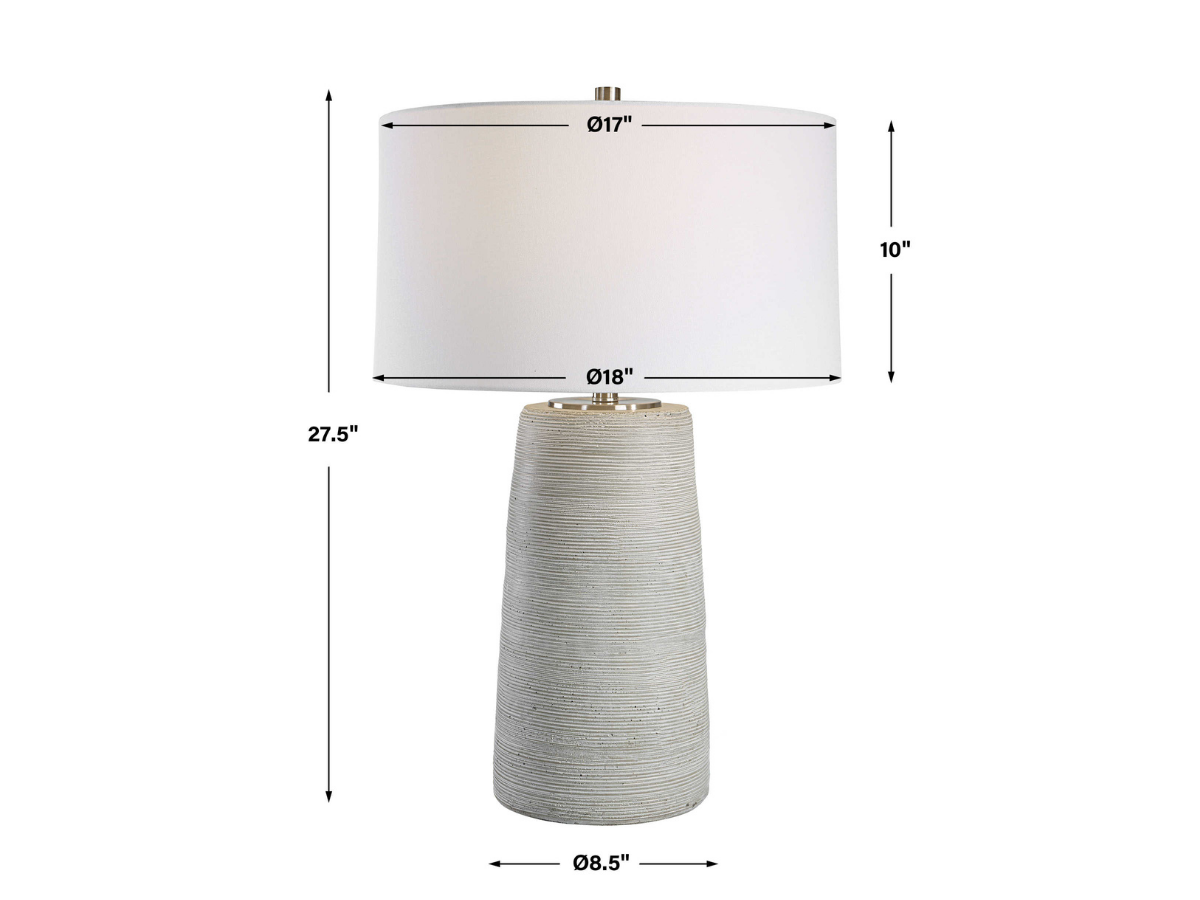 Abbyson Home Moude Ceramic Table Lamp