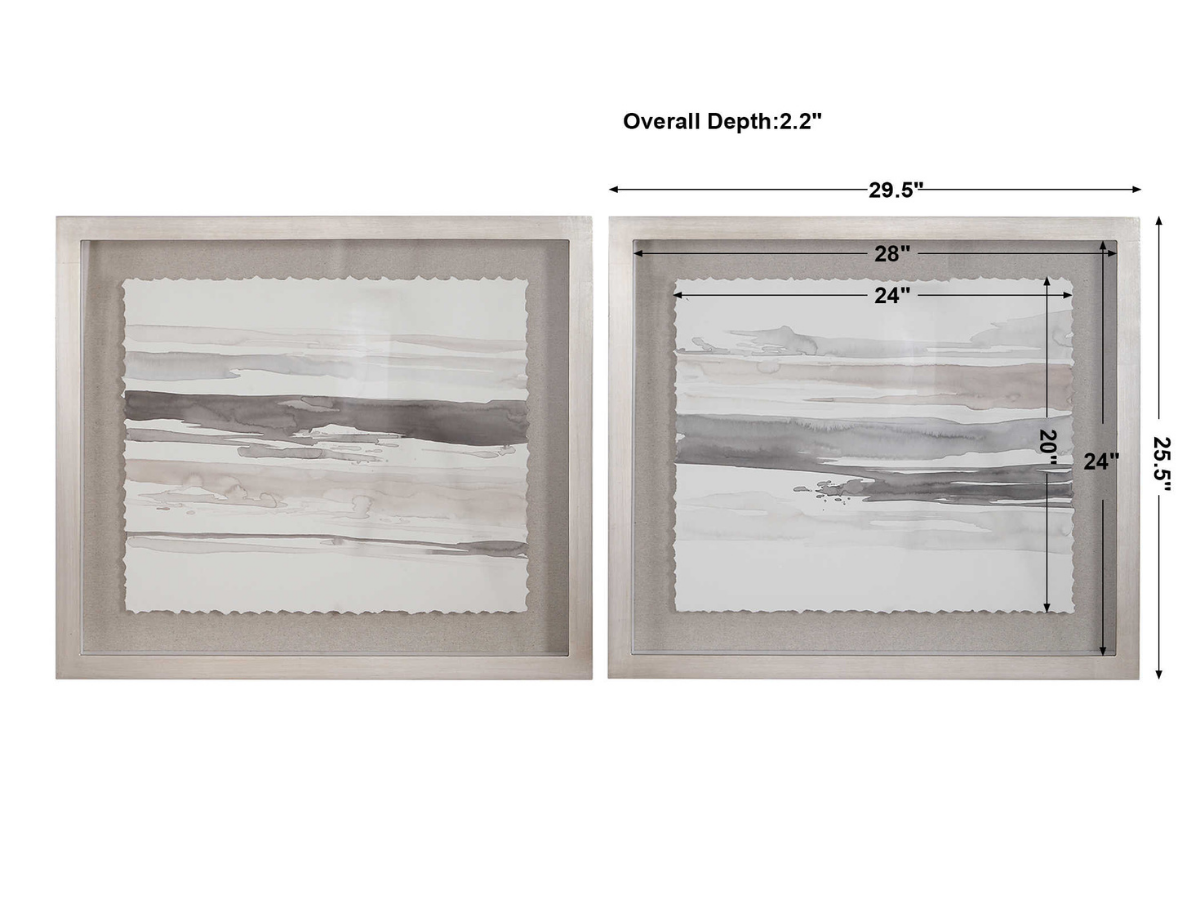 Abbyson Home Noble Landscape Framed Prints, Set of 2