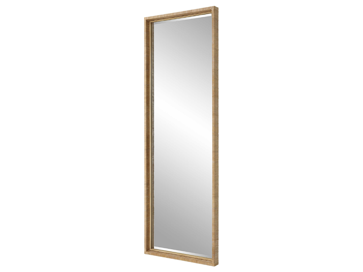 Abbyson Home Pania Rattan Mirror