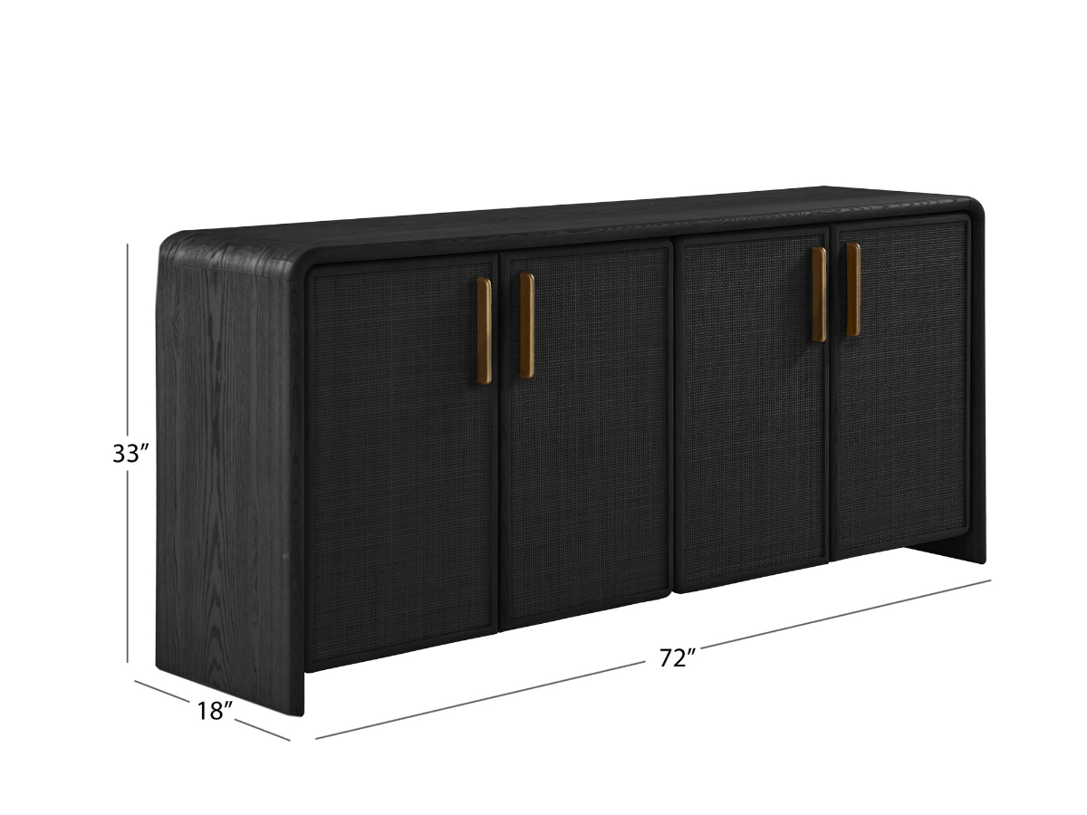 JoJo Fletcher Pauline Console - Black