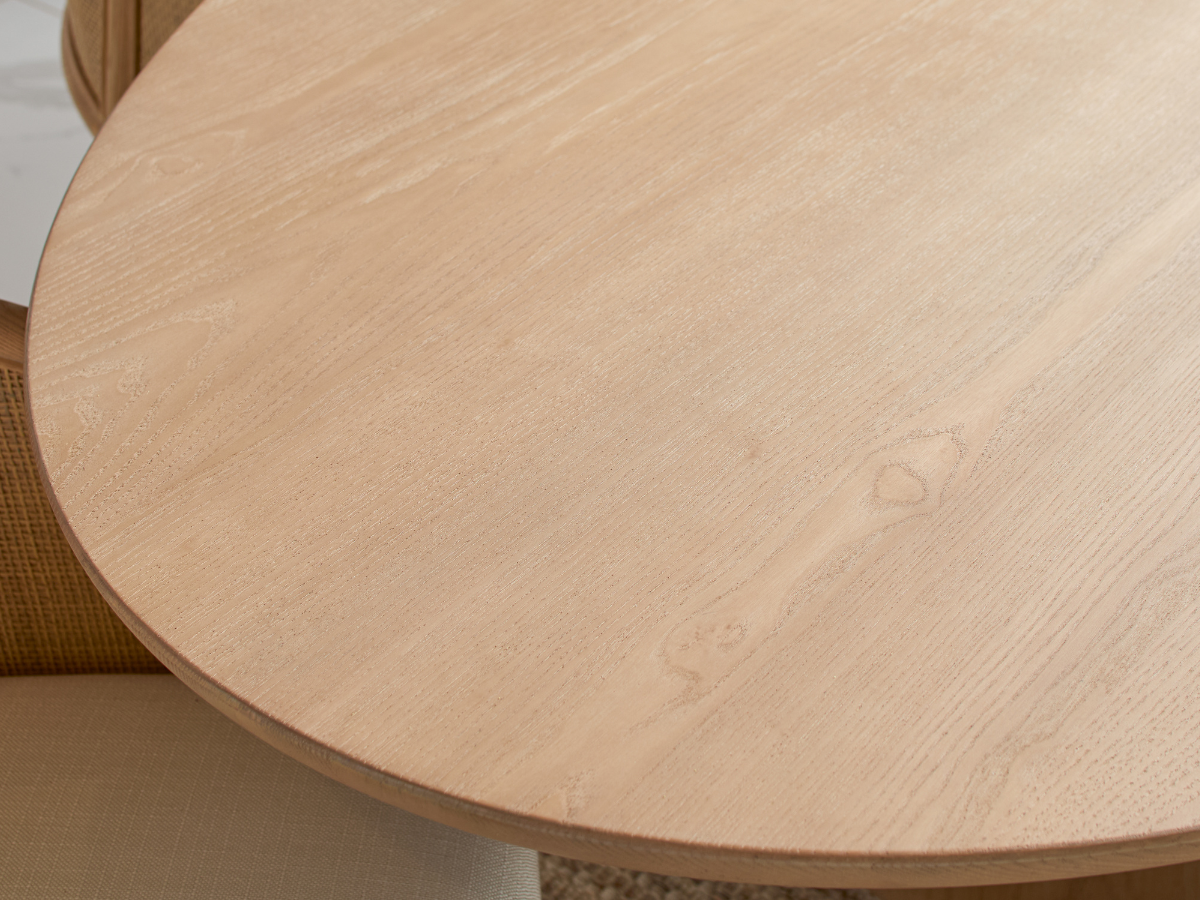 JoJo Fletcher Pauline Oak Oval Dining Table 78" - Blonde
