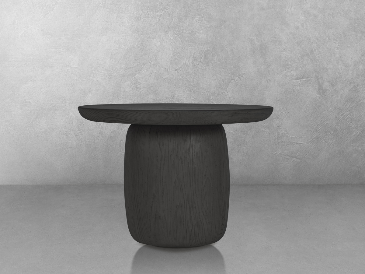JoJo Fletcher Pauline Oak End Table - Black