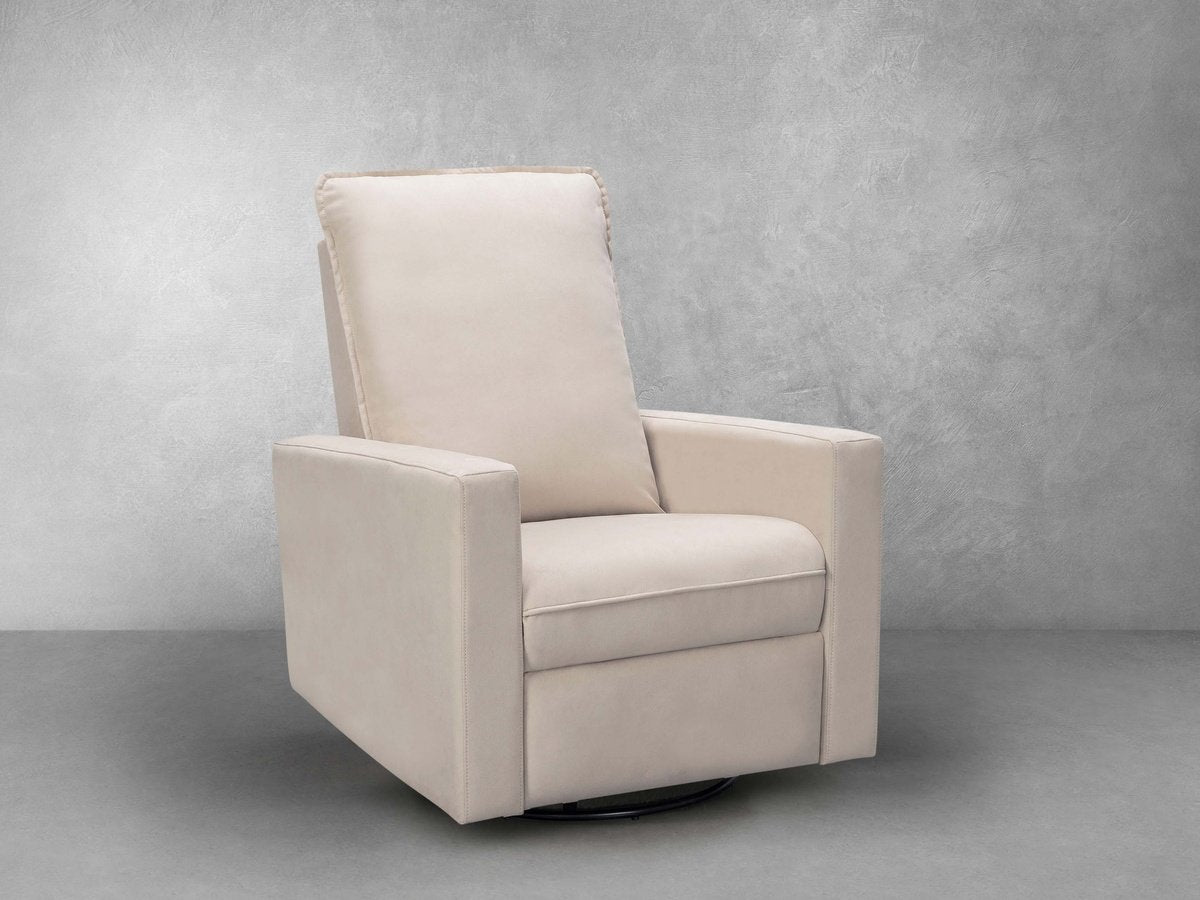 Reagan Power Swivel Glider Recliner - Beige