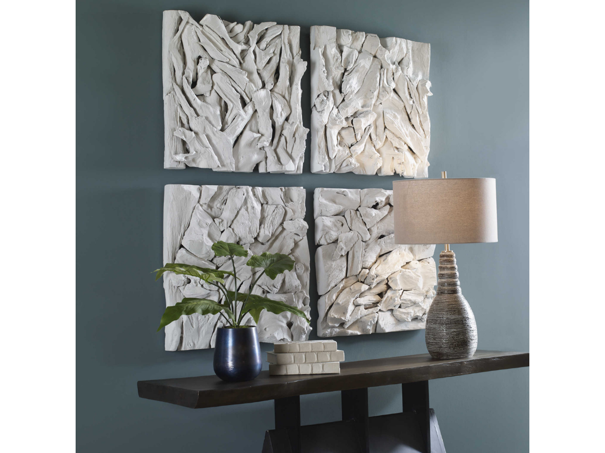 Abbyson Home Rico Coastal Wood Wall Decor