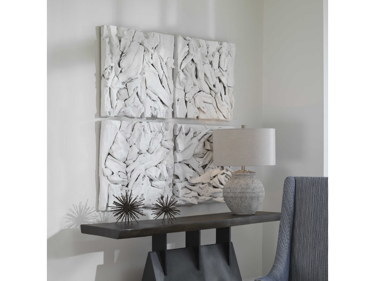 Abbyson Home Rico Coastal Wood Wall Decor