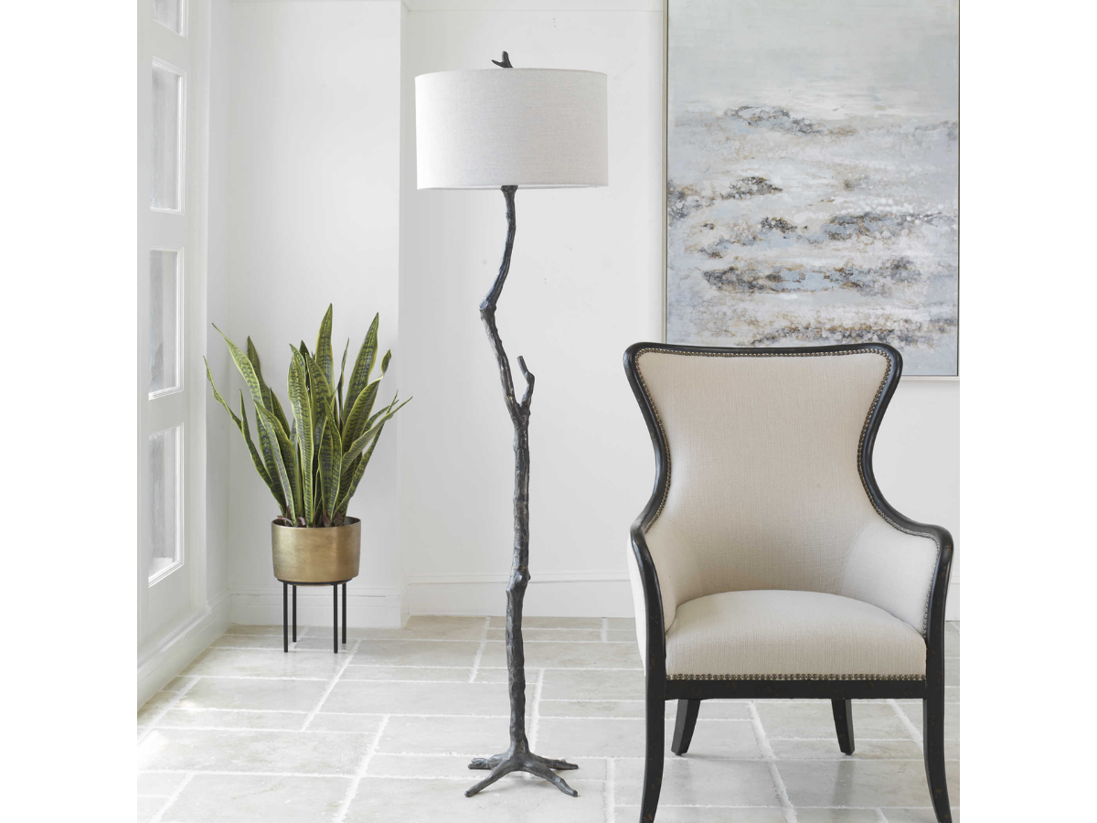 Abbyson Home Sabra Rustic Floor Lamp
