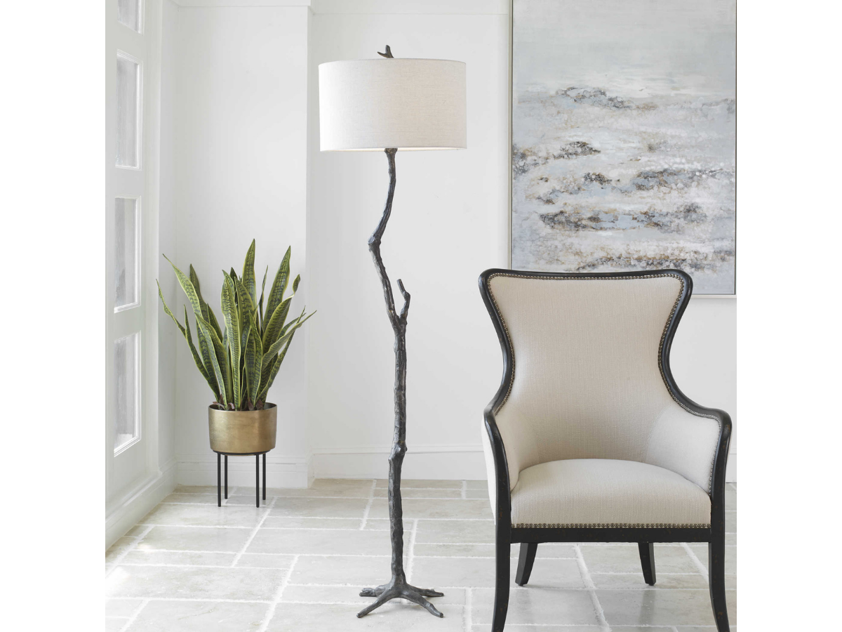 Abbyson Home Sabra Rustic Floor Lamp