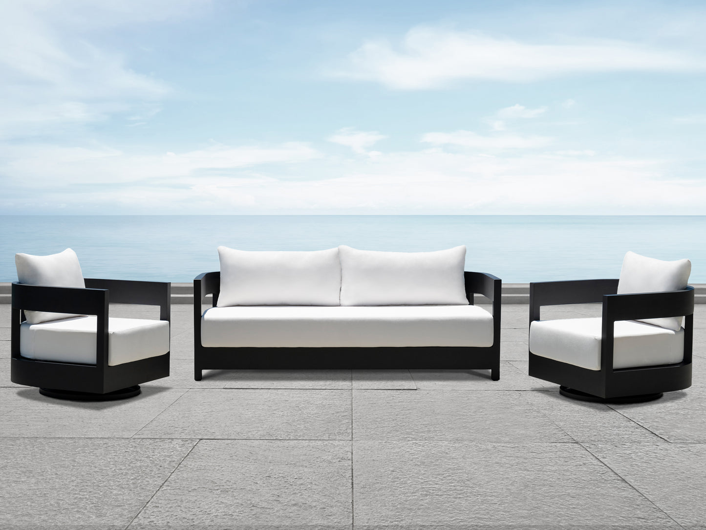 Santino® Outdoor Sofa and Swivel Chairs