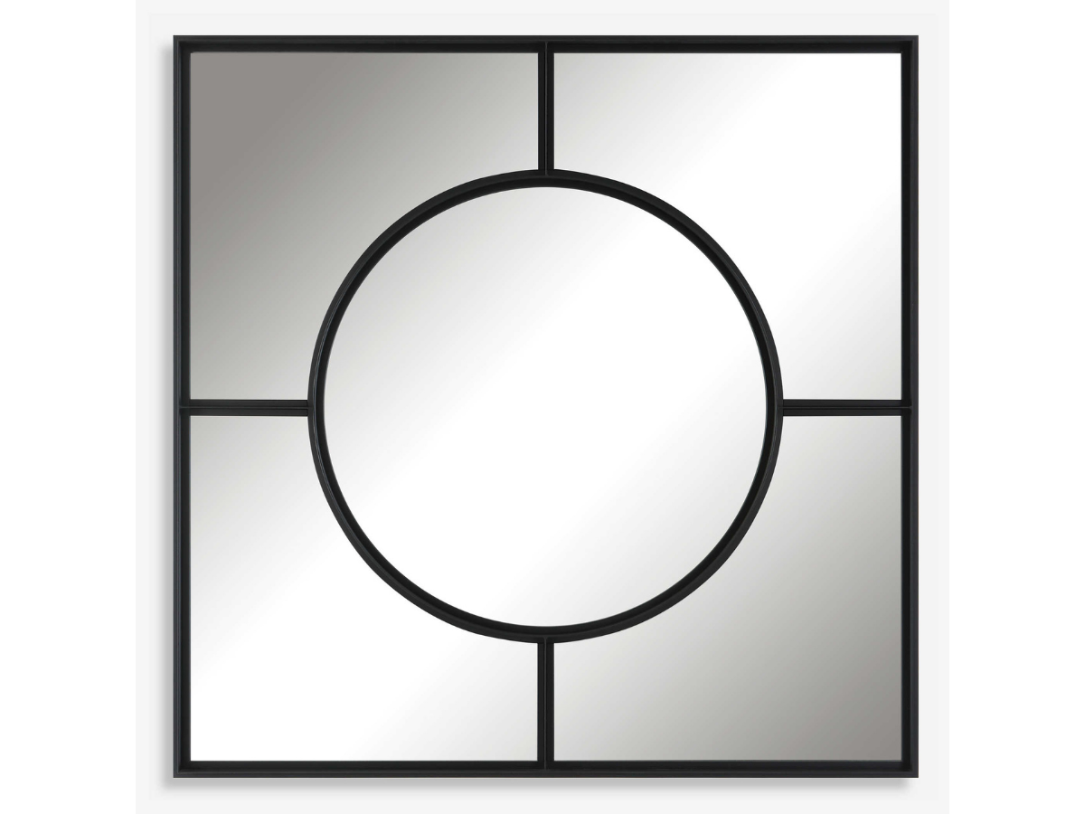Abbyson Home Shoal Square Window Mirror