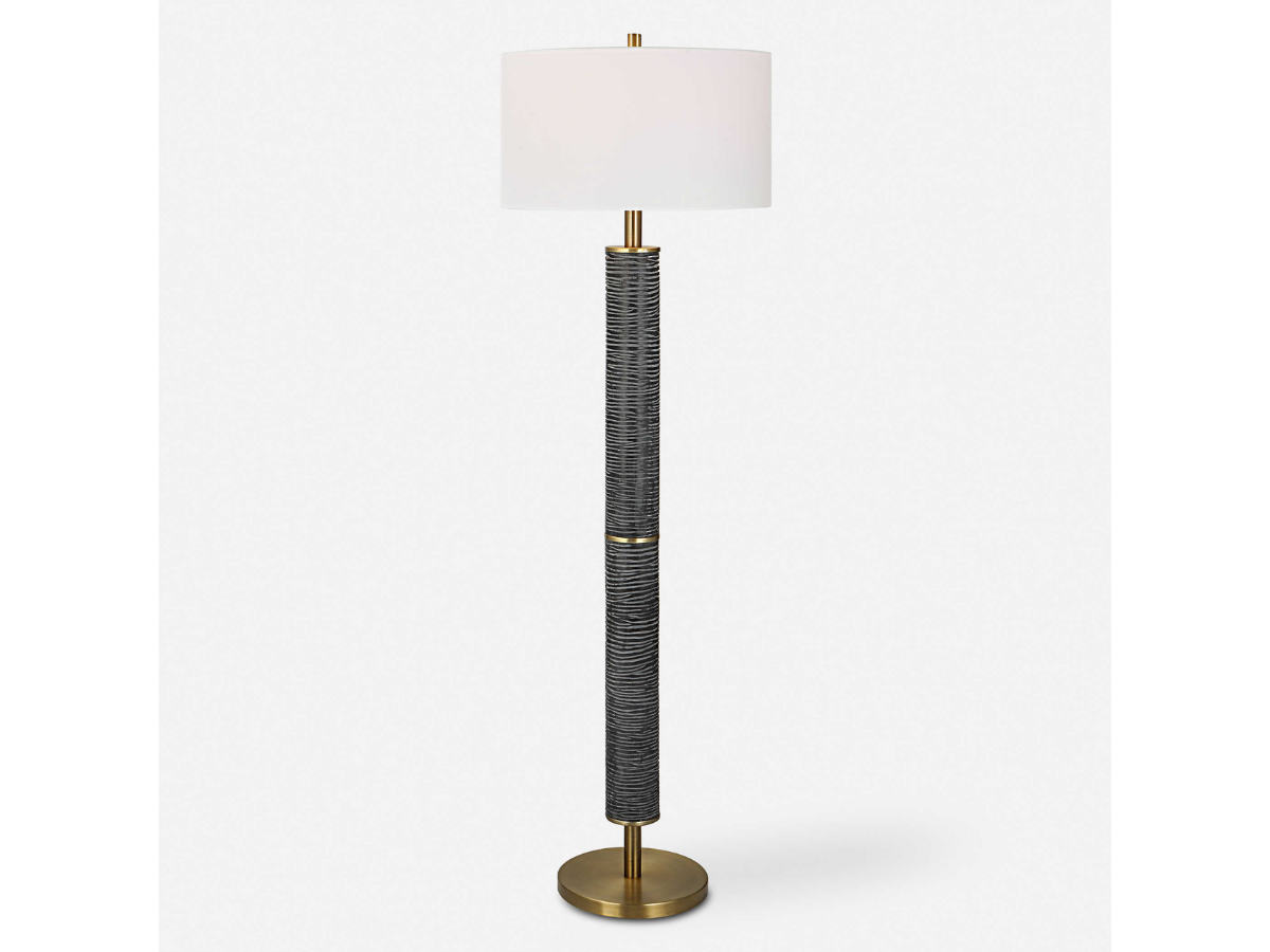 Abbyson Home Sloane Rustic Floor Lamp