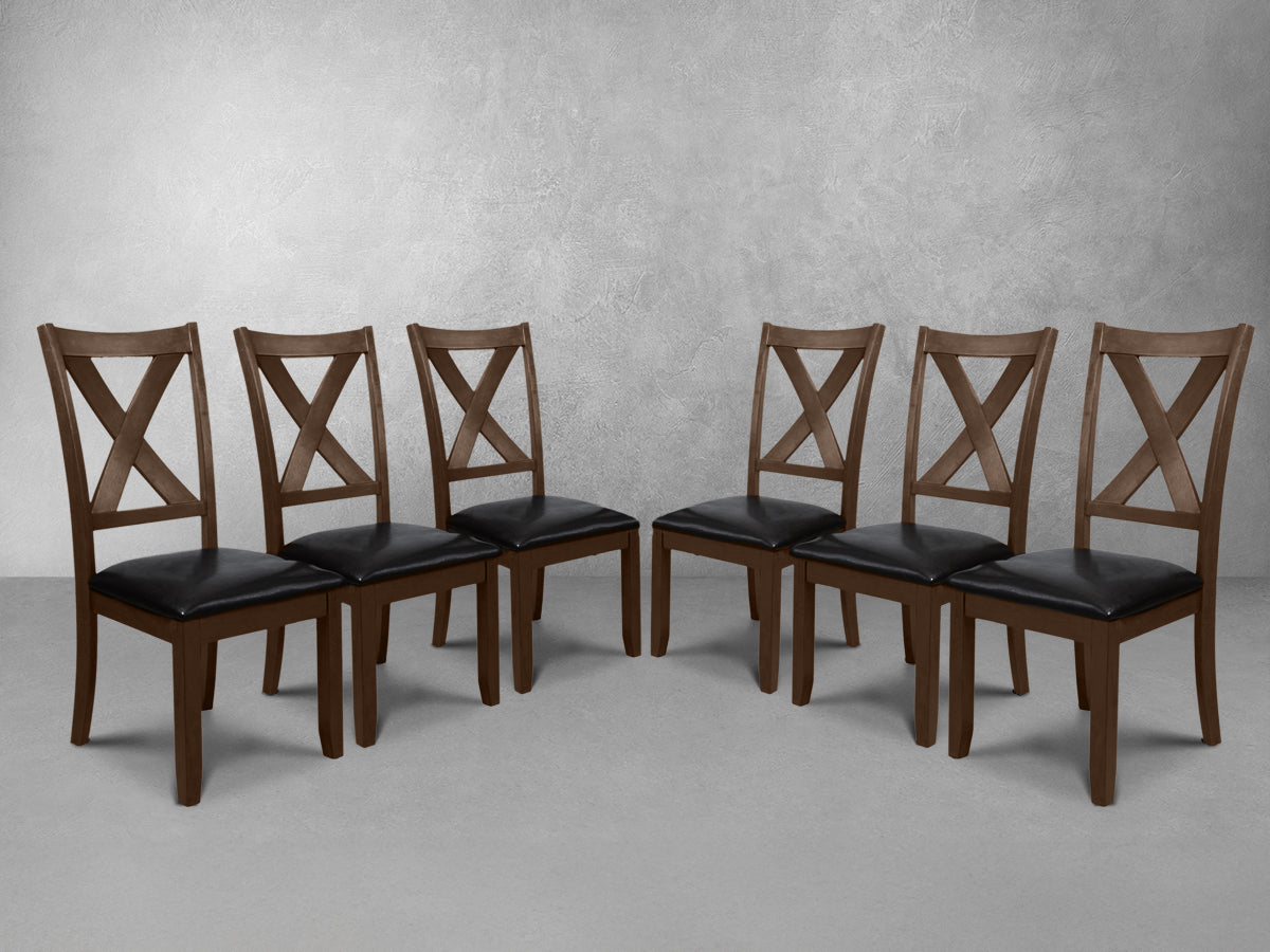 Theodore Dining Chair (Set of 6) - Brown
