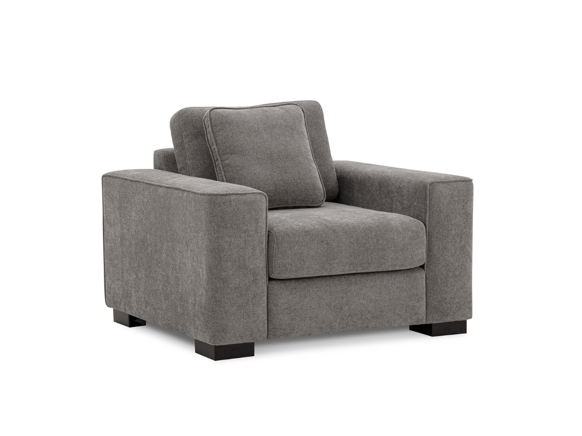 Tamora Fabric Chair - Charcoal
