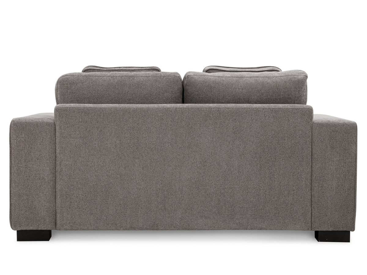 Tamora Fabric Loveseat - Charcoal