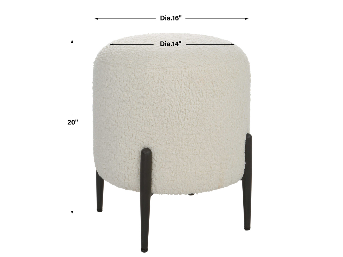 Abbyson Home Alisa Small Ottoman