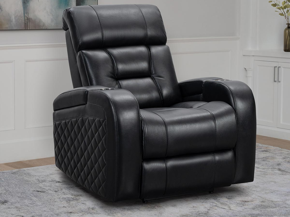 Bronston® Leather Theater Power Recliner with Power Headrest