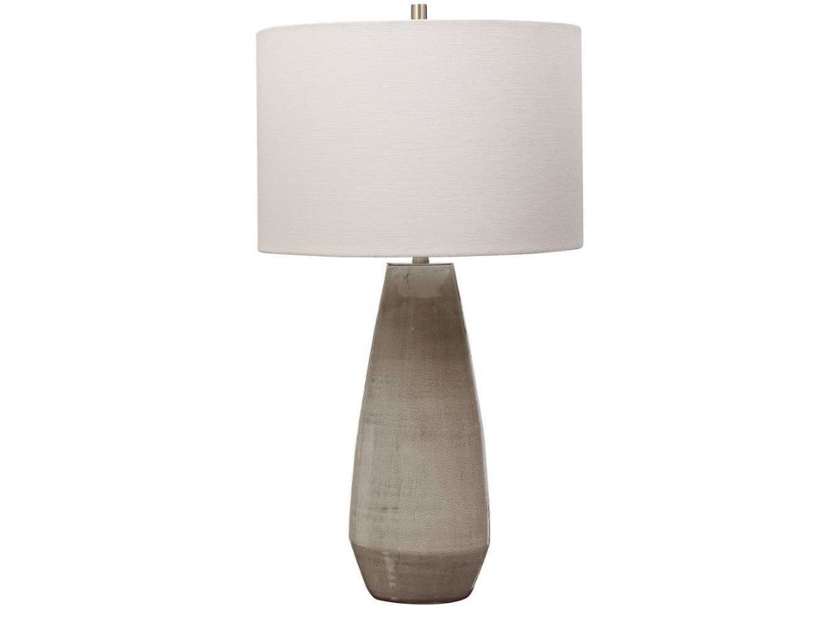 Abbyson Home Valencia Taupe-Gray Table Lamp