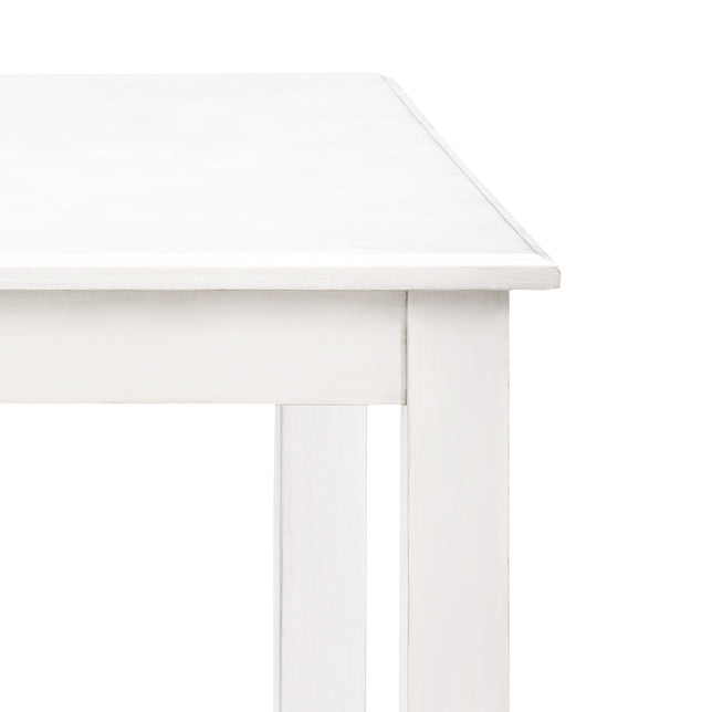 Walker Wood Counter Height Table - White