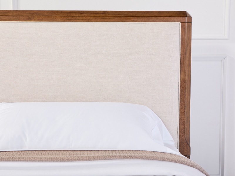 Westcliffe Mid-Century King Storage Bed, Brown