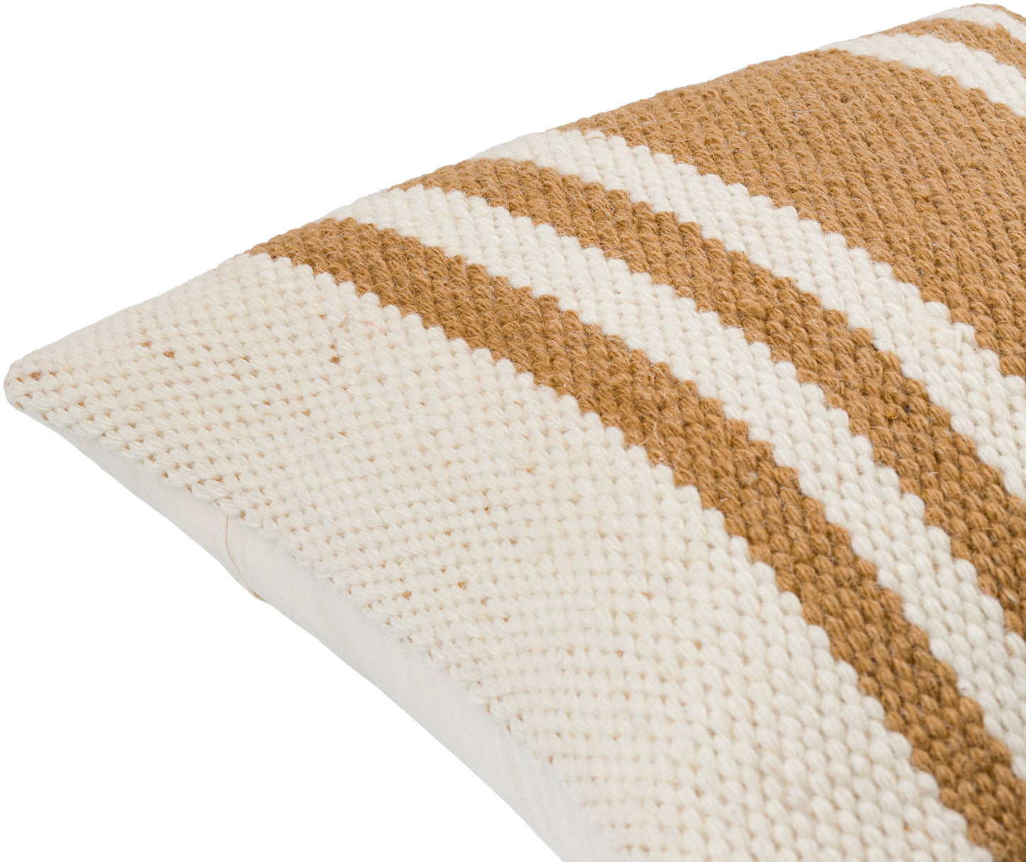 Becki Owens Brett Orange Multi-Striped 20" x 20" Accent Pillow, Cover Only